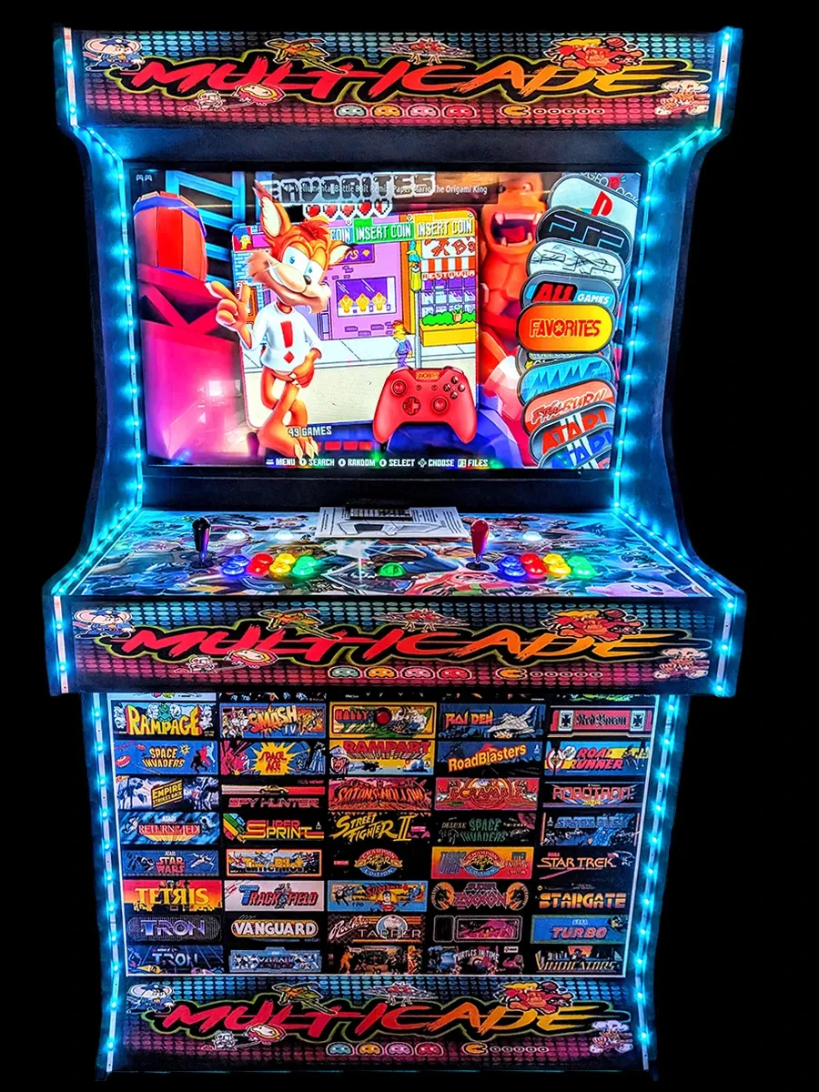 The 43" Screen 2-Player Multi-cade